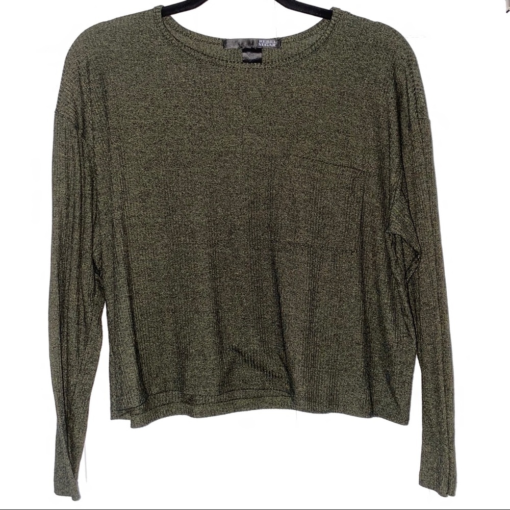 Olive Green Top